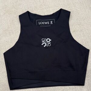 Loewe x On Black Women's Crop Top